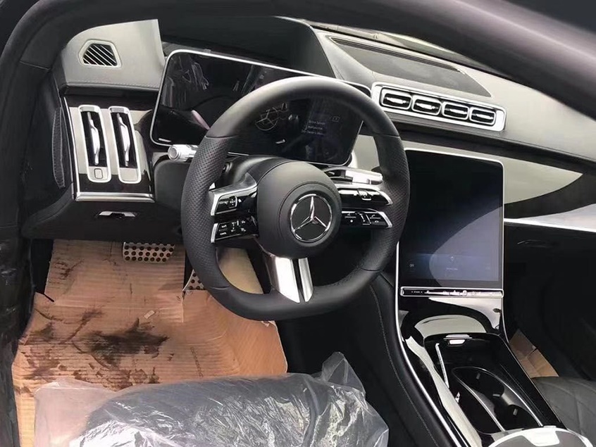 新一代奔馳S級國內實車照