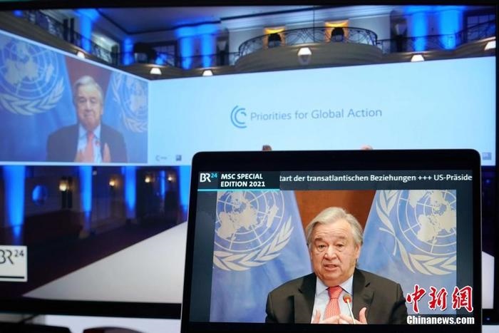 資料圖：聯(lián)合國秘書長古特雷斯。
<a target='_blank' href='http://www.chinanews.com/'>中新社</a>記者 彭大偉 攝