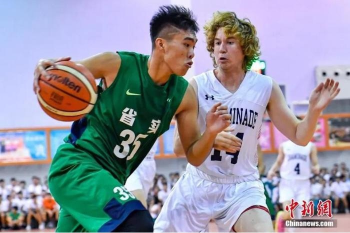 　　資料圖：中美青少年籃球友誼賽。<a target='_blank' href='http://www.chinanews.com/'>中新社</a>記者 陳驥旻 攝