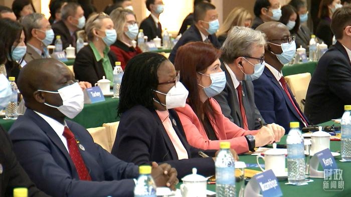 △紀念會議分會場的與會嘉賓。(總臺央視記者楊立峰拍攝)