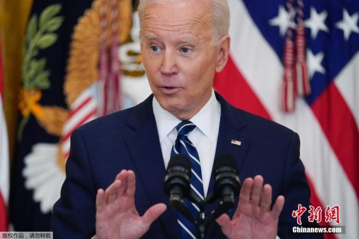 資料圖：美國總統(tǒng)拜登。