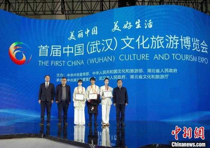 圖為，首屆中國(武漢)文化旅游博覽會現(xiàn)場 武漢文旅局供圖
