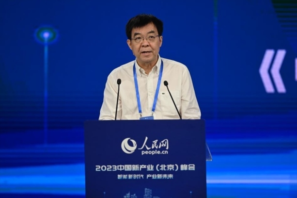 社會科學文獻出版社社長王利民。人民網(wǎng)記者 于凱攝