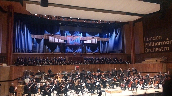 《敦煌·慈悲頌》在倫敦演出。人民網(wǎng) 余穎攝