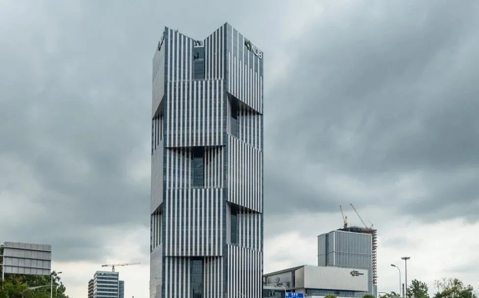 上海浦東新區(qū)，金磚國(guó)家新開發(fā)銀行總部大樓。