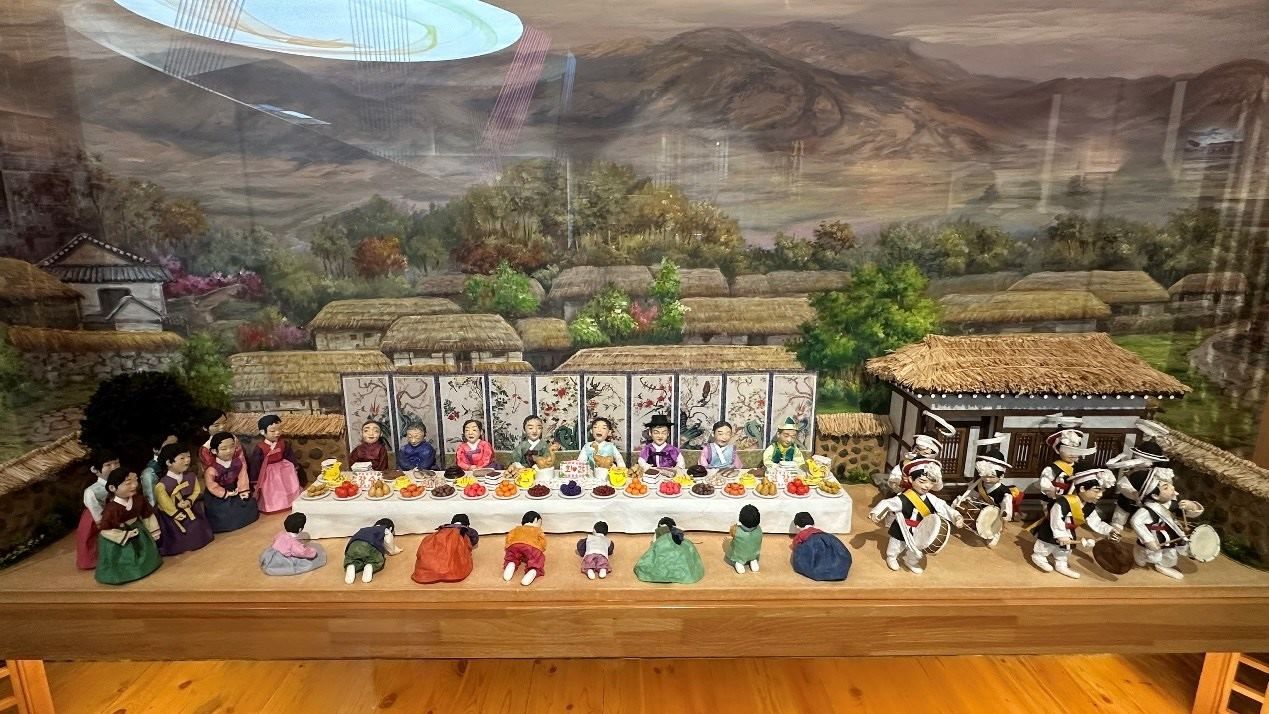 朝鮮族花甲禮展示。人民網(wǎng)記者 金洪花攝