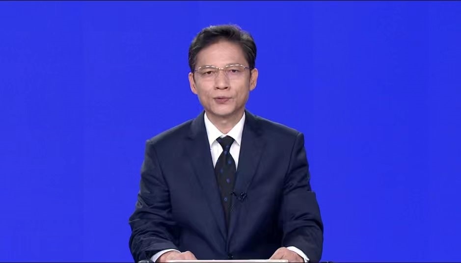 劉昆致辭。中國駐東盟使團(tuán)供圖