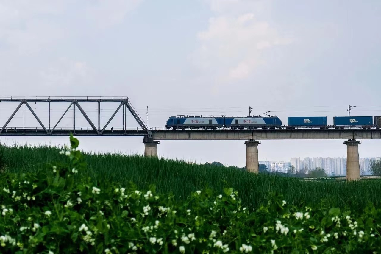 國鐵集團發(fā)布中歐班列全程時刻表成果。國鐵集團供圖