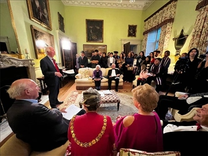 藝術(shù)節(jié)舉辦的人文交流活動(dòng)。主辦方供圖