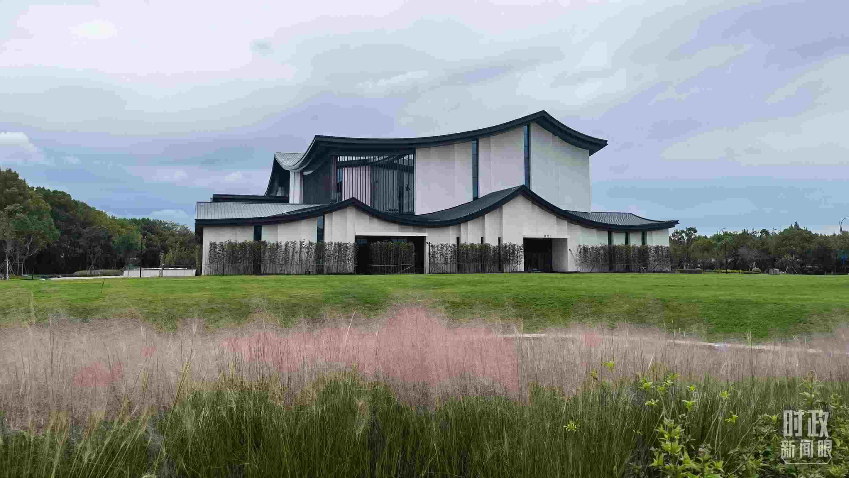 △浙東運河文化園。（總臺央視記者石丞拍攝）