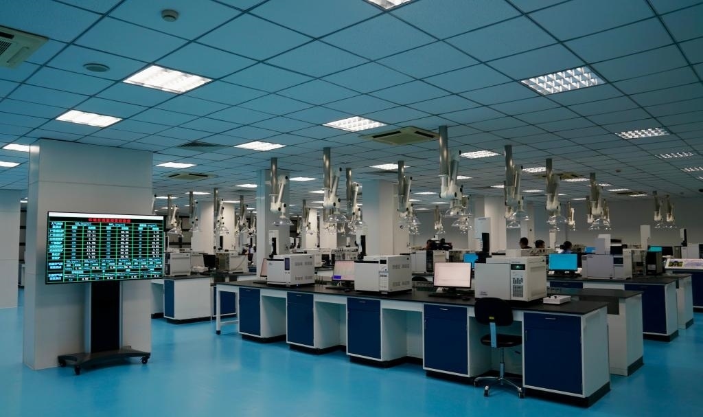 近日拍攝的公司檢驗(yàn)計(jì)量中心。新華社記者 胡晨歡 攝