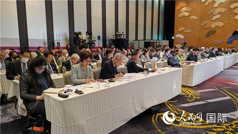 “一帶一路”倡議十周年國際研討會現(xiàn)場。人民網(wǎng) 蔣曉辰攝