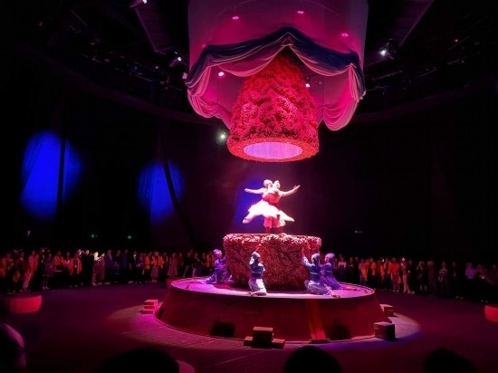 《天釀》演出場景。本報(bào)記者劉書文攝