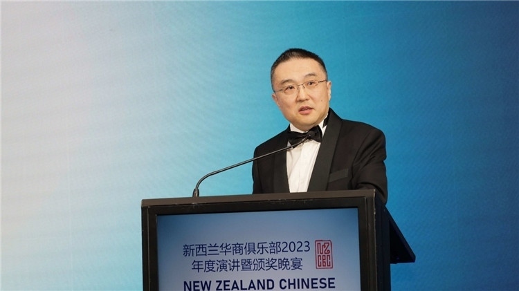 中國駐新西蘭大使王小龍。攝影：張凱