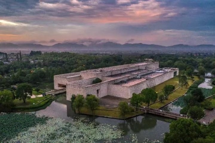 良渚博物院外景。圖源良渚古城微信公眾號(hào)