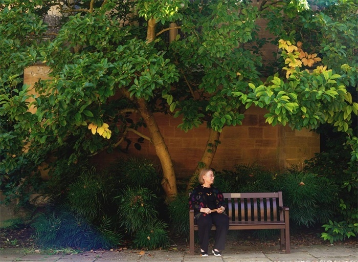 羅森在牛津大學(xué)墨頓學(xué)院。葛大龍攝