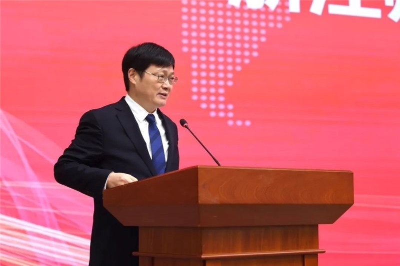 浙江師范大學(xué)校長(zhǎng)蔣云良主持會(huì)議。主辦方供圖