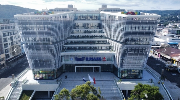 圖為中國援建薩爾瓦多國家圖書館實(shí)景。 圖片由中國援薩爾瓦多國家圖書館項(xiàng)目施工技術(shù)組提供