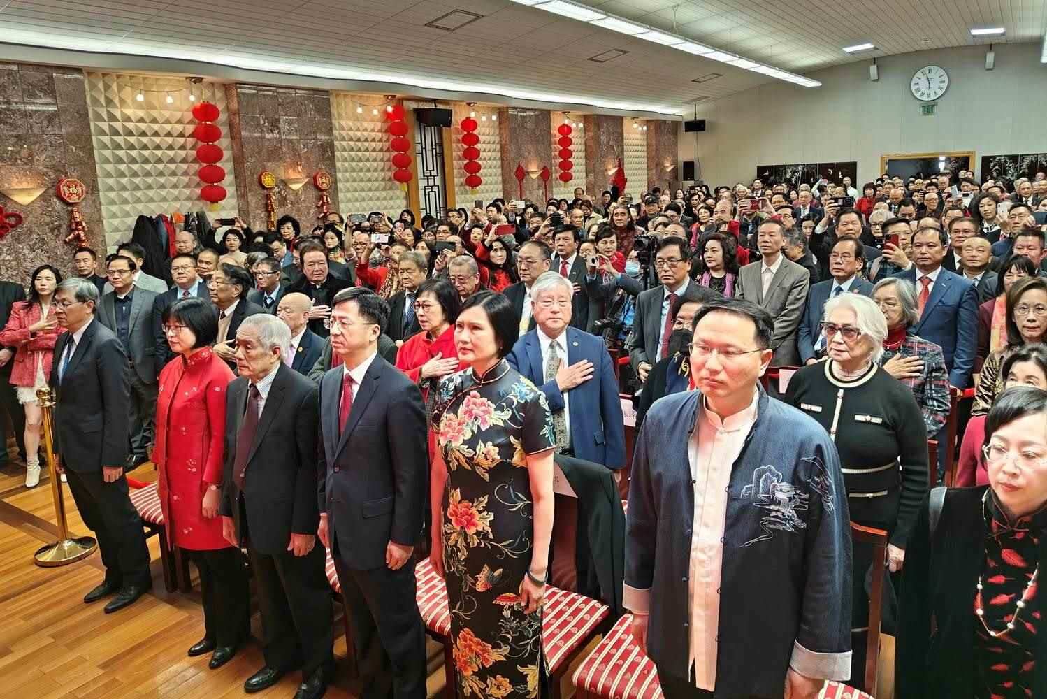 領區(qū)各州代表參加招待會。主辦方供圖