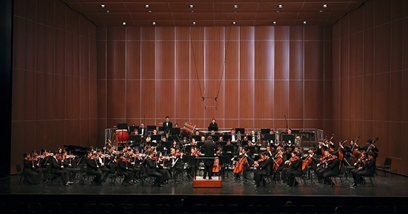 音樂會現(xiàn)場。學(xué)校供圖