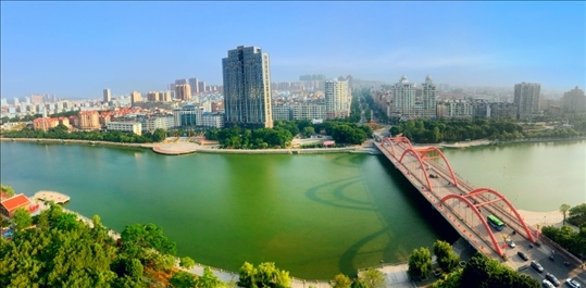 木蘭溪。傅振宇 攝