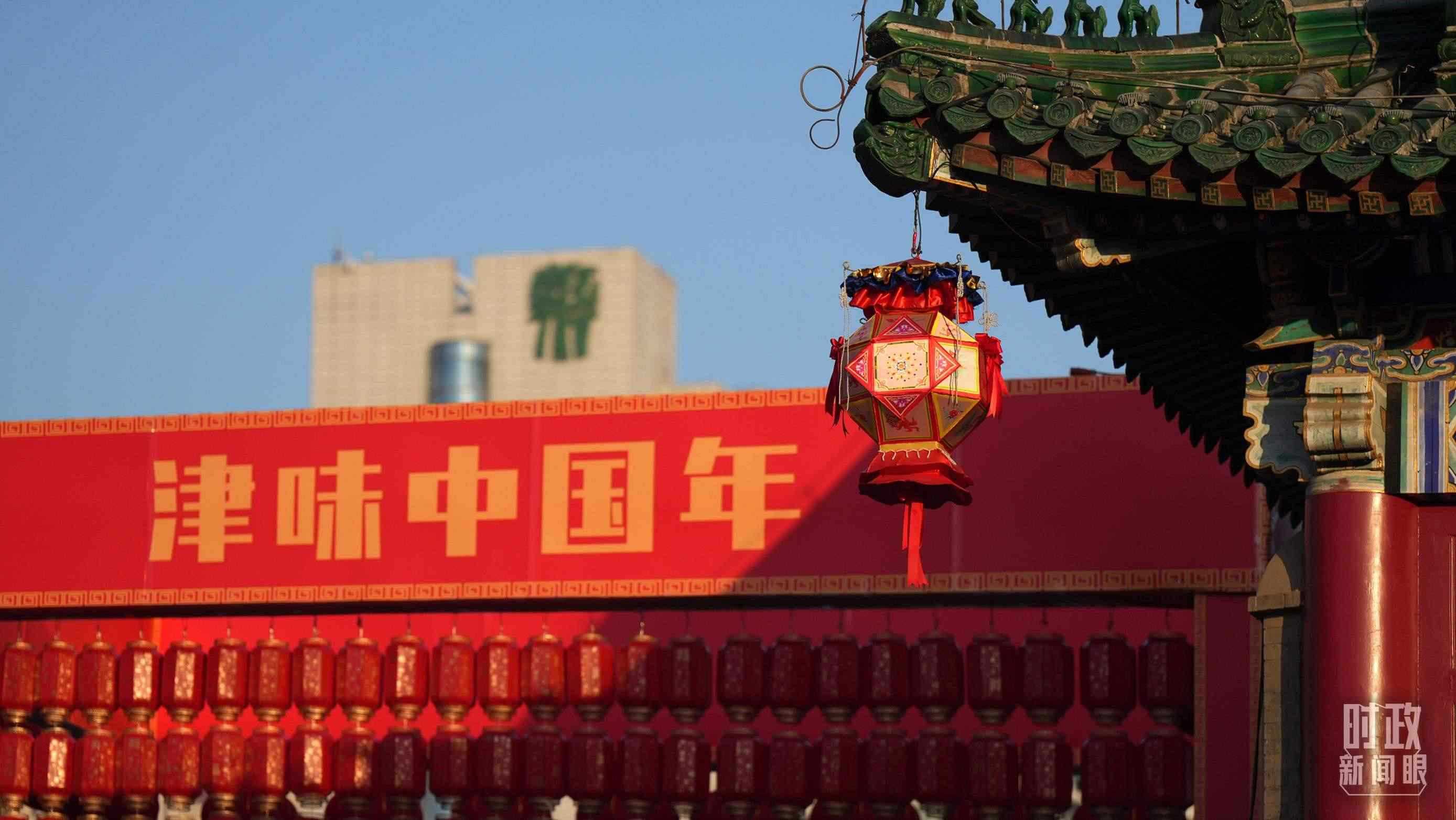 △天津街景。（總臺國廣記者李晉拍攝）