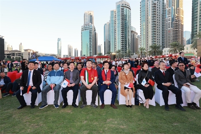 活動(dòng)現(xiàn)場(chǎng)。中建中東供圖