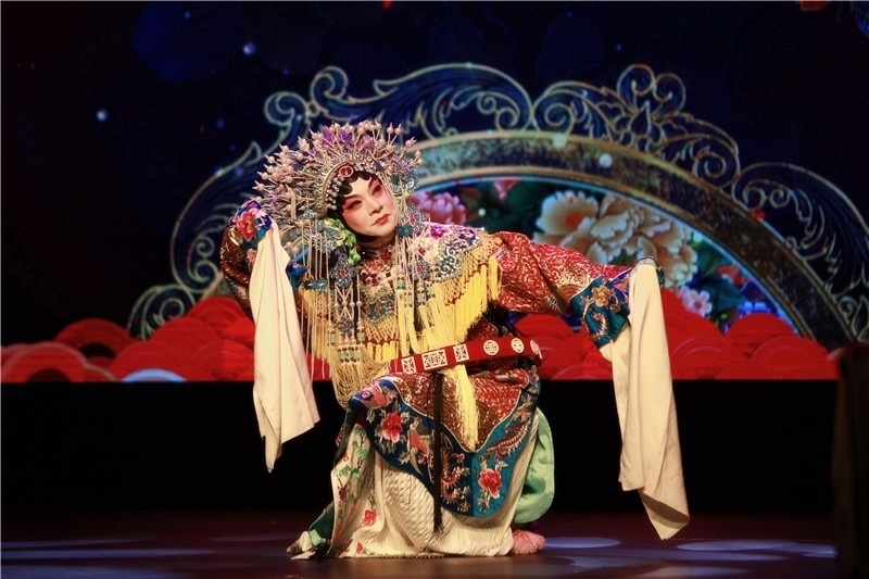 2024年“四海同春”慰?jī)S訪演團(tuán)亞太團(tuán)新西蘭惠靈頓演出現(xiàn)場(chǎng)。圖片由陸欣讌、孟韜、葉勇提供