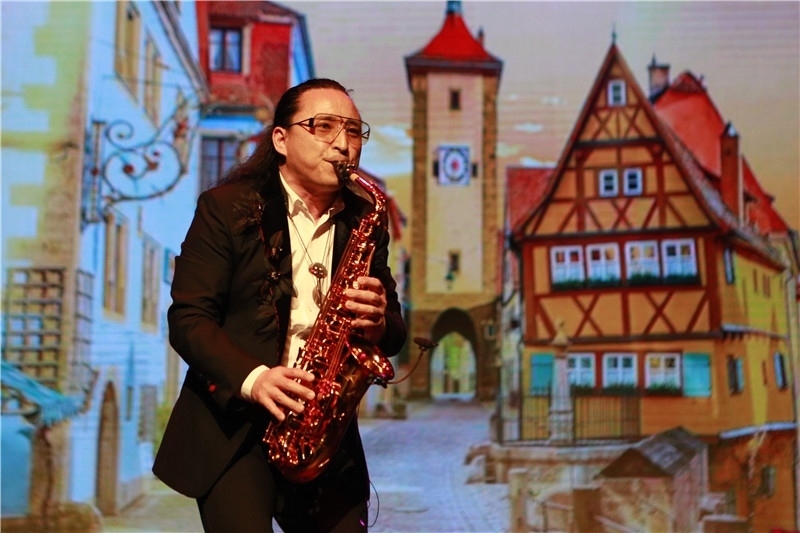 2024年“四海同春”慰?jī)S訪演團(tuán)亞太團(tuán)新西蘭惠靈頓演出現(xiàn)場(chǎng)。圖片由陸欣讌、孟韜、葉勇提供