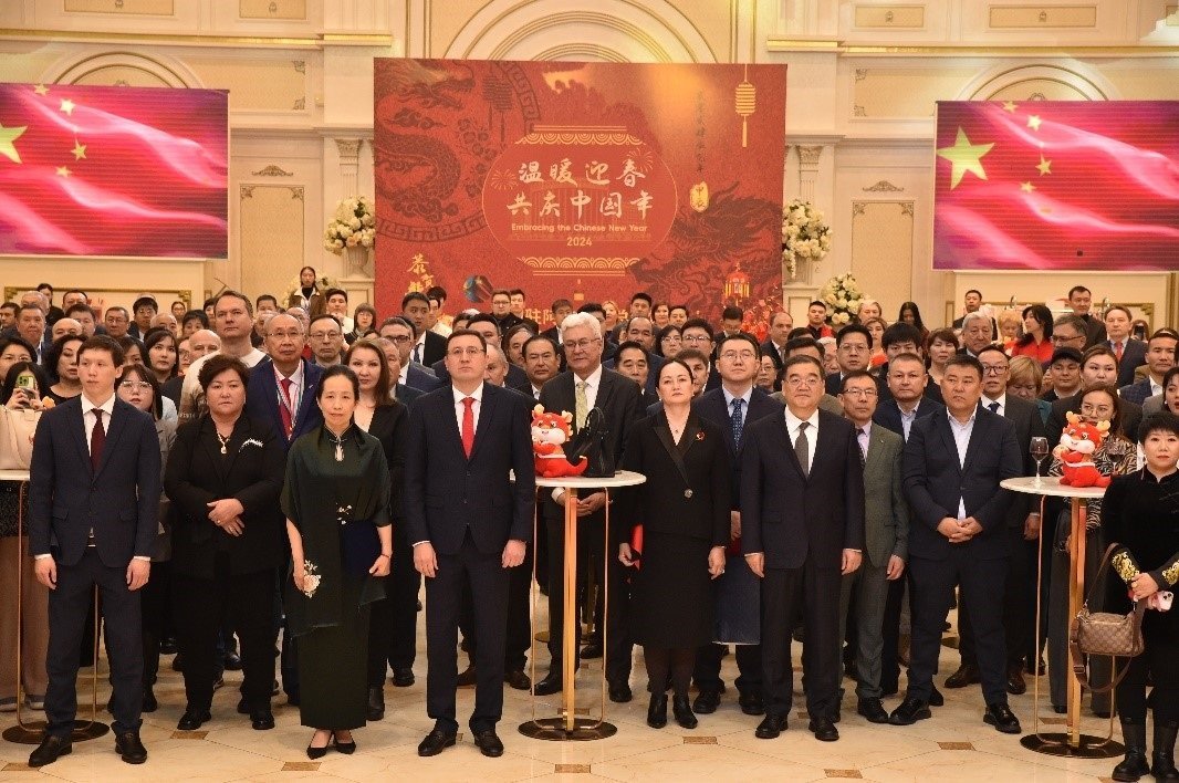 活動現(xiàn)場。中國駐阿拉木圖總領(lǐng)館供圖