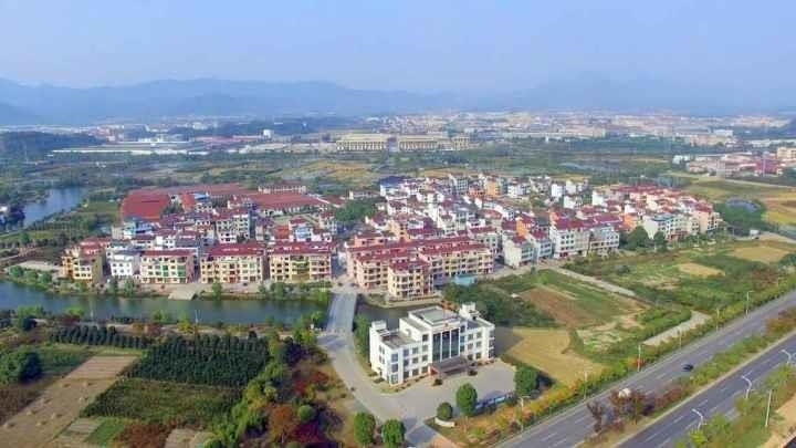 △俯瞰后陳村。