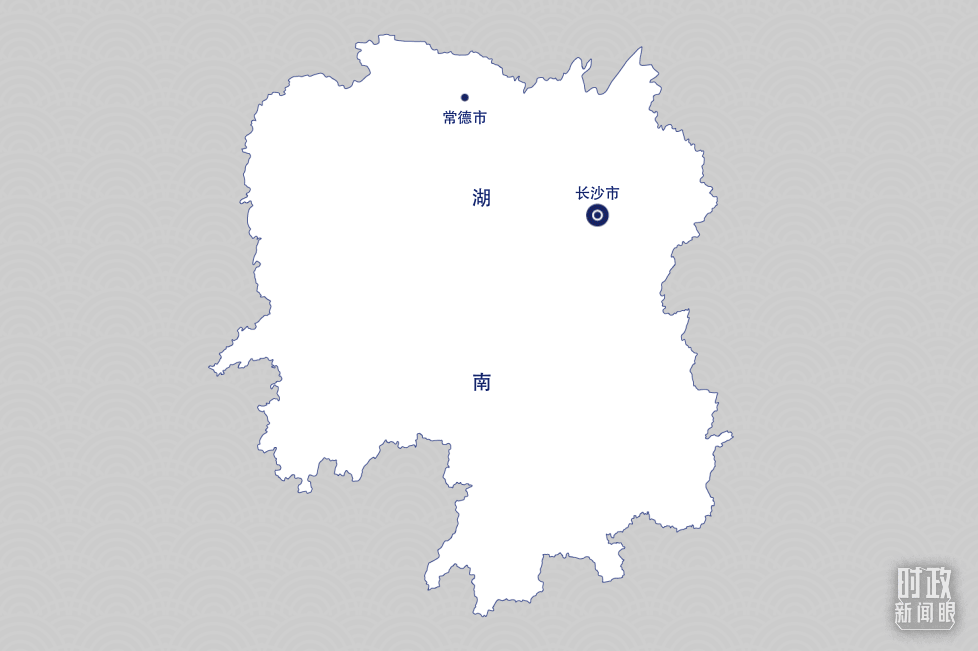 △習(xí)近平湖南之行考察點(diǎn)示意圖