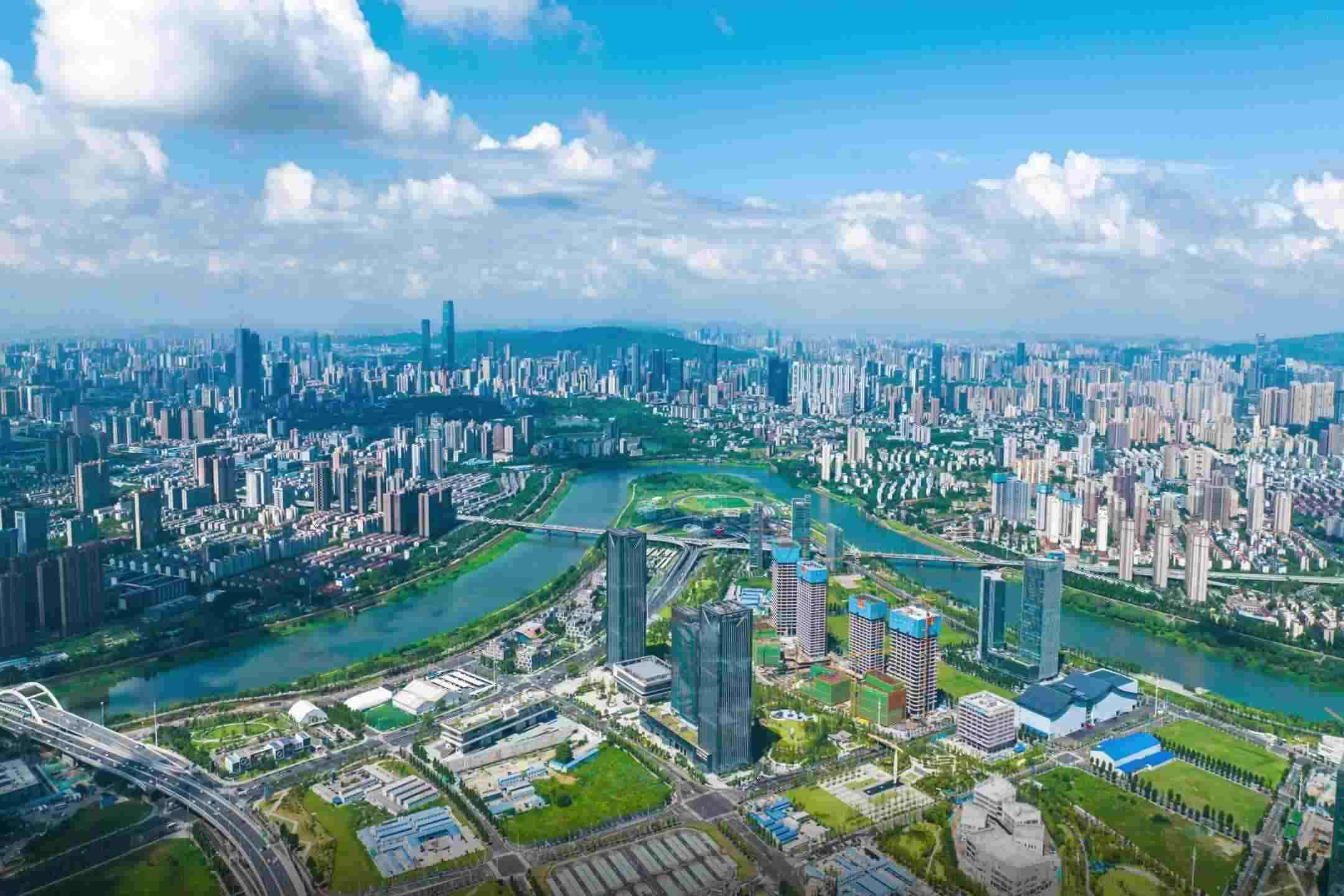 △ 圖為湖南馬欄山視頻文創(chuàng)產(chǎn)業(yè)園。