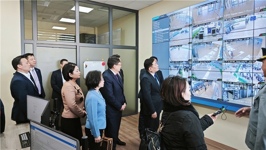 3月24日，中蒙官員考察項(xiàng)目。駐蒙古使館供圖