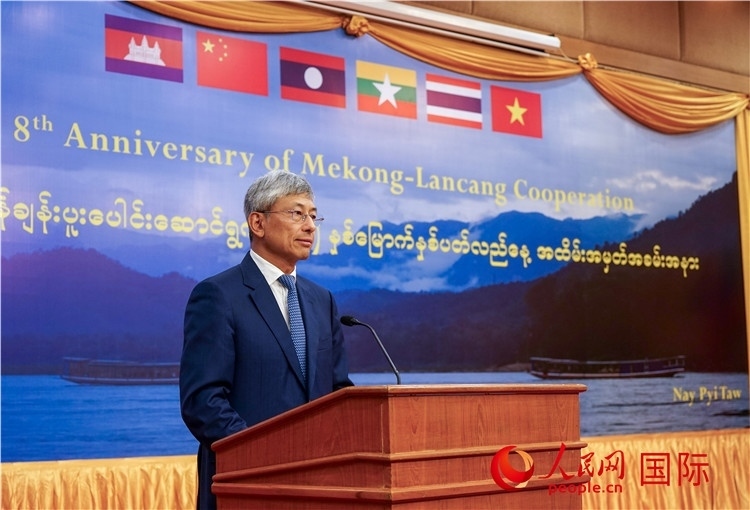 陳海大使致辭。人民網(wǎng)記者 謝佳君攝