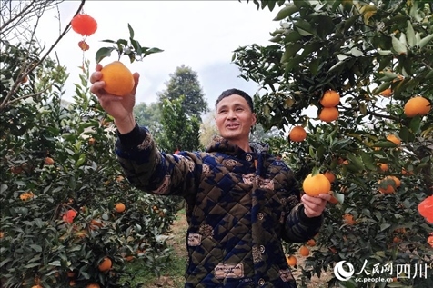 鐵牛村村民趙光進。人民網記者 朱虹攝