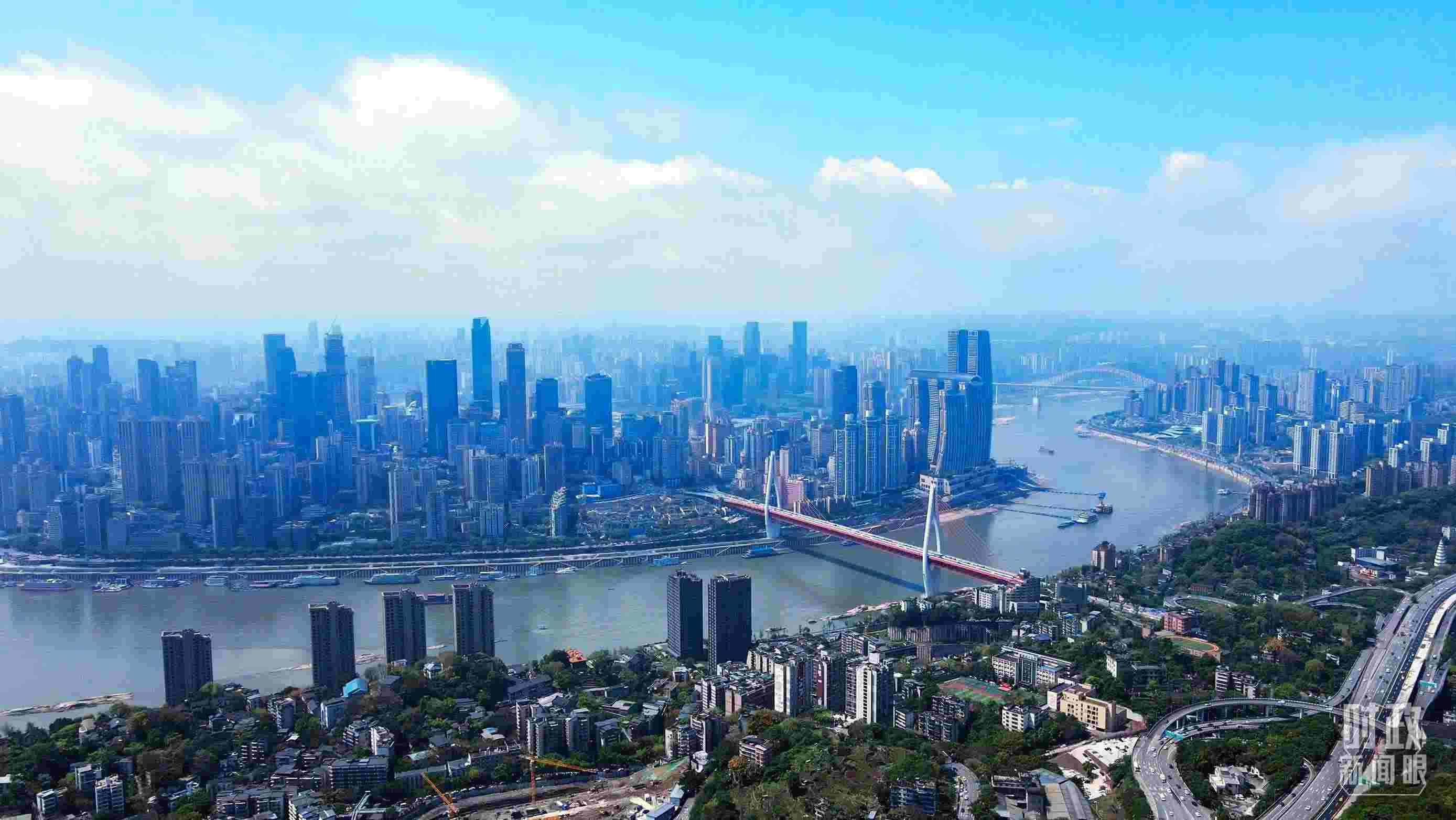 △重慶。（總臺記者謝鵬拍攝）