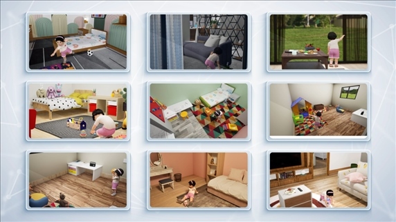 通用智能人“通通”可以自主應(yīng)對多變的場景。受訪者供圖