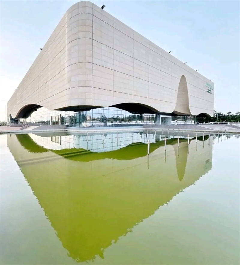 中國(guó)政府援建阿爾及爾歌劇院。大使館供圖