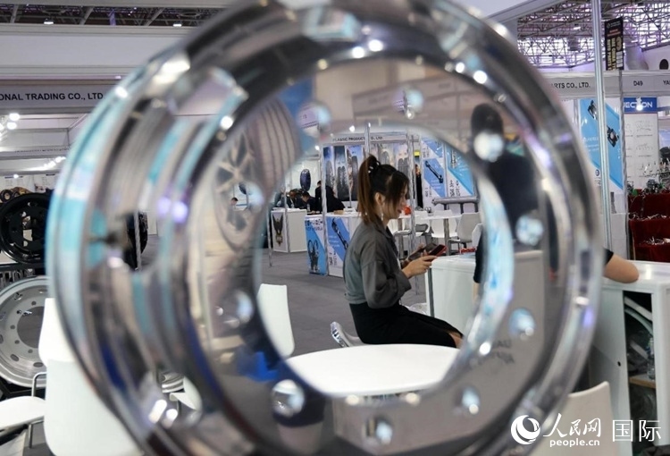 展會(huì)場(chǎng)景。人民網(wǎng)記者 管克江攝