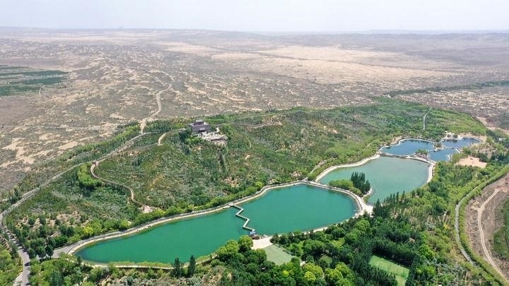 △2023年6月7日，寧夏靈武市白芨灘國家級(jí)自然保護(hù)區(qū)。