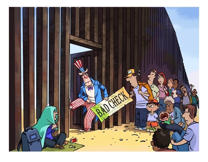 漫畫作者：馬宏亮（人民網(wǎng)版權圖片，未經(jīng)授權請勿轉(zhuǎn)載。）