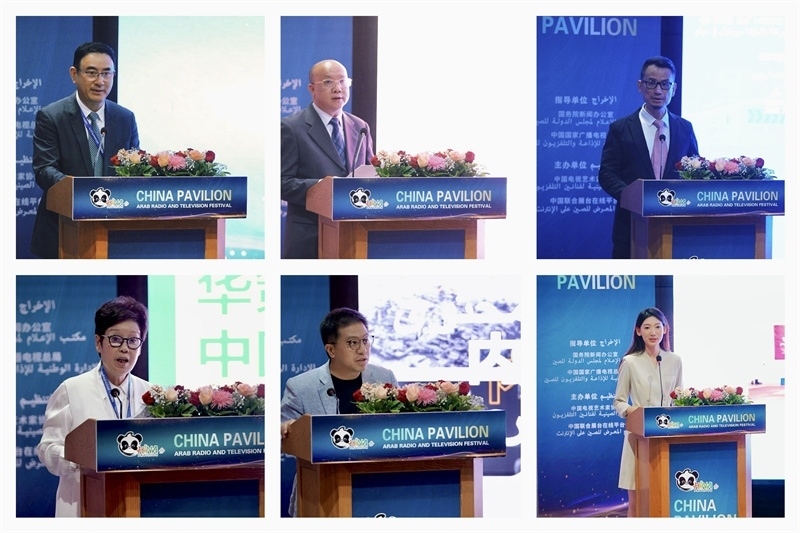 中國視聽機(jī)構(gòu)代表推介優(yōu)秀作品。主辦方供圖