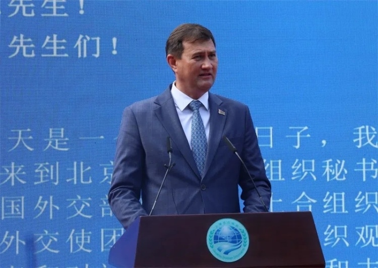 白俄羅斯外交部長馬克西姆·雷任科夫出席活動(dòng)并致辭。主辦方供圖