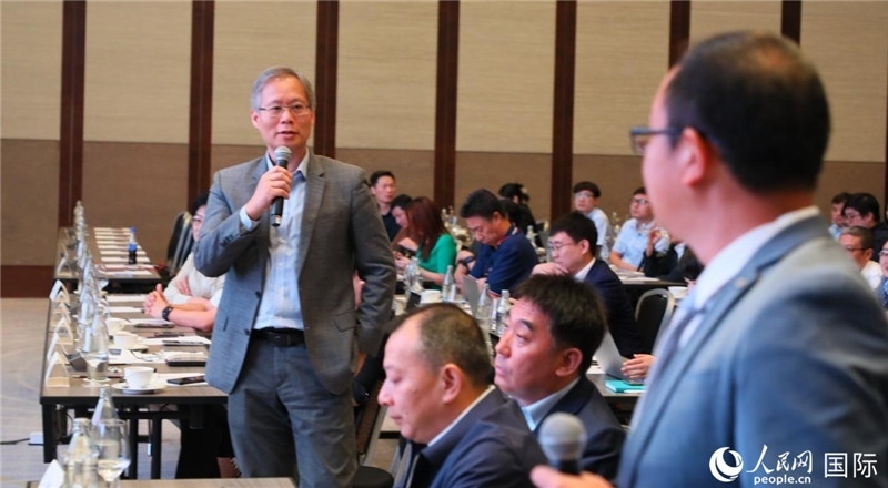 講座現(xiàn)場互動。人民網(wǎng)記者 簡承淵攝