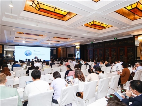 7月11日，由華陽海洋研究中心、中國南海研究院、中國國際法學(xué)會聯(lián)合撰寫的《南海仲裁案裁決再批駁》報(bào)告在北京發(fā)布。華陽海洋研究中心供圖