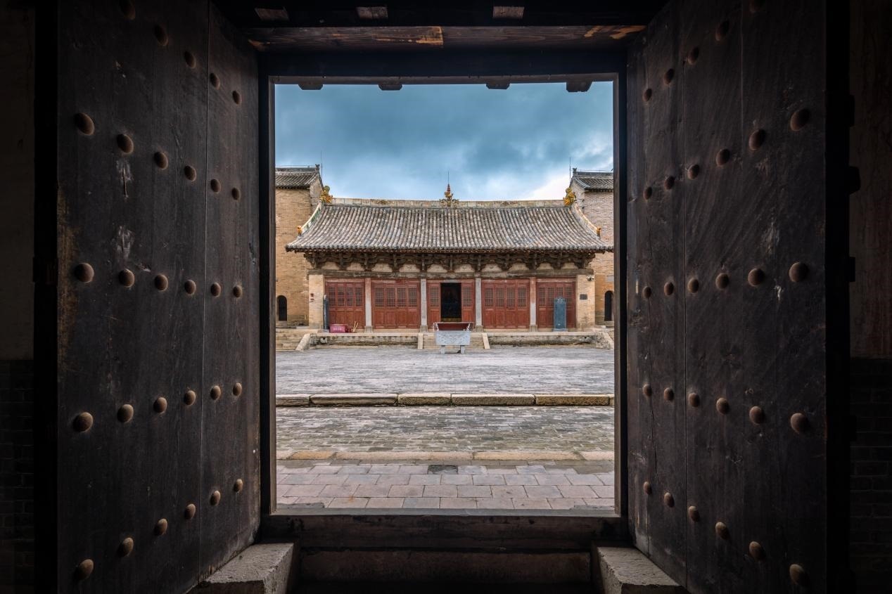 高平市崇明寺一角。蘇唐詩攝