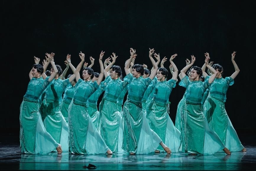 舞劇《熱血當歌》演出現(xiàn)場。主辦方供圖