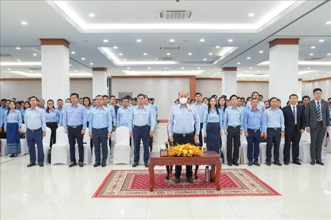 “賦能未來企業(yè)家”活動開幕式現(xiàn)場合影。活動主辦方供圖