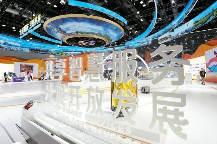 這是2024年9月11日拍攝的國家會議中心內景。新華社記者 鞠煥宗 攝